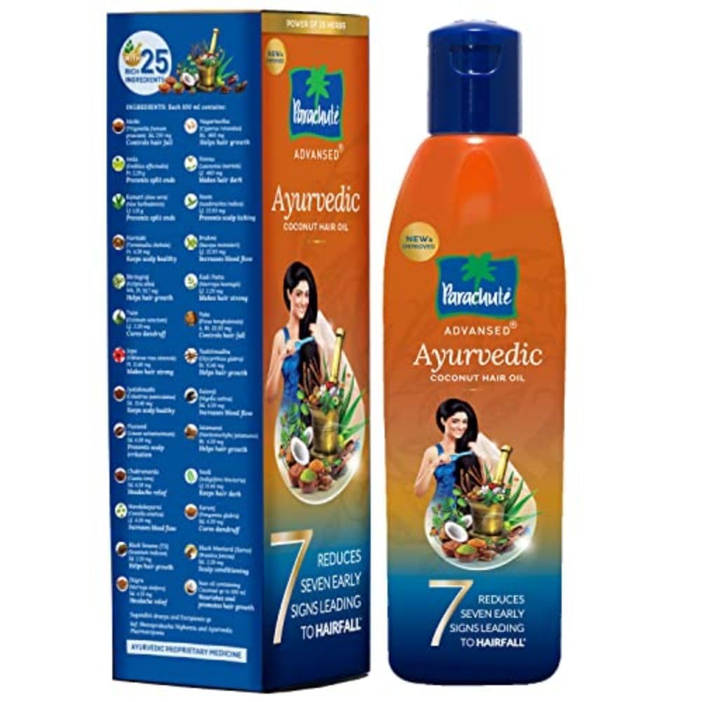 Parachute Advansed bottle pour spout close-up for controlled application