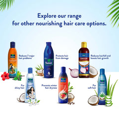 Parachute Advansed used by woman with long hair adding visible manageability