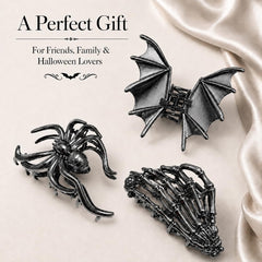 Parcce clips holding a thick bun, reliable grip for voluminous hair