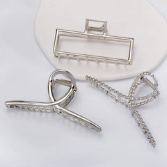 Parcce four distinct clip shapes laid flat showing variety benefit