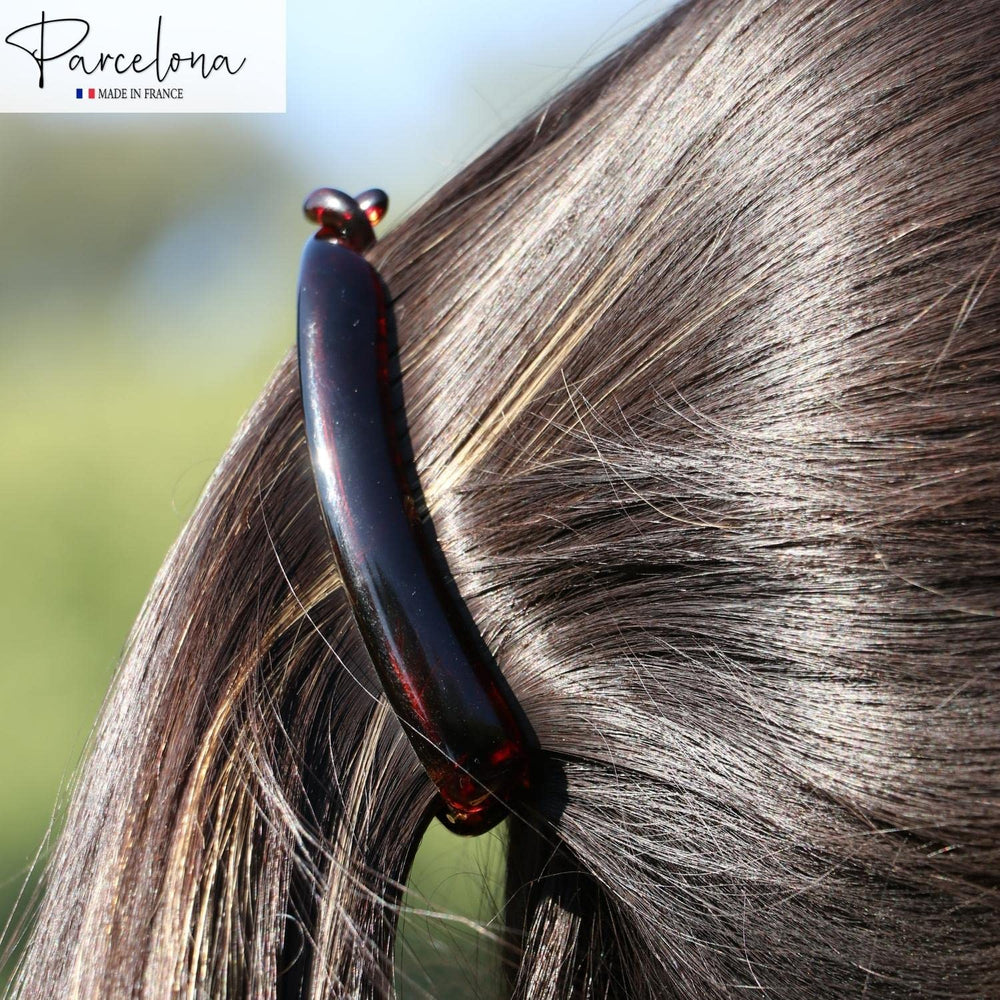 Parcelona close-up of celluloid texture highlighting durable polished acetate benefit