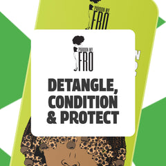 Pardon My Fro label closeup highlighting formulation details for informed purchase