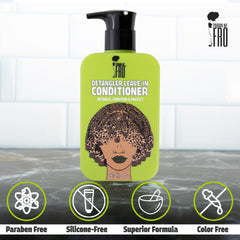 Pardon My Fro next to a ruler showing 12 fl oz size for scale and travel consideration