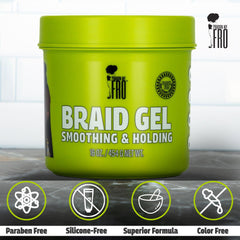 Pardon My Fro next to measuring cup showing 16 oz size for value