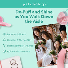 Patchology close-up of gel texture highlighting smooth hydrating formula benefits