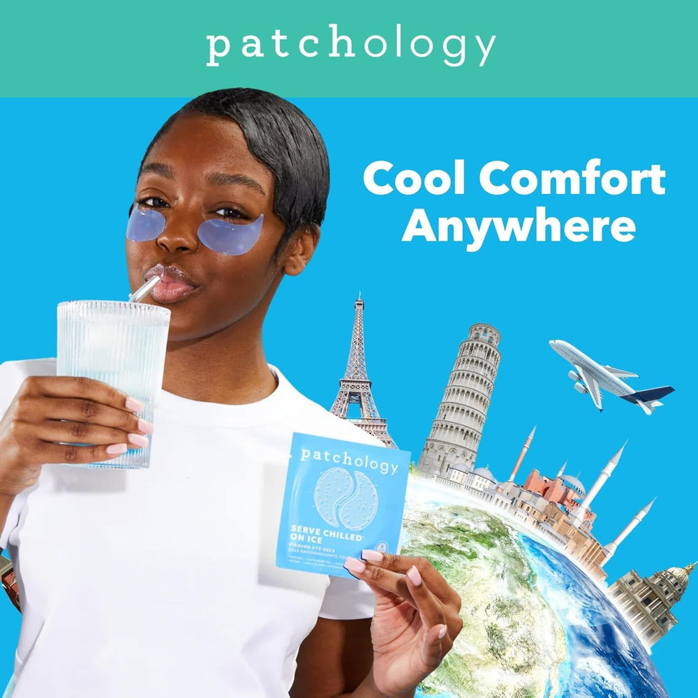 Patchology close-up of hydrogel texture highlighting cooling surface and smooth adherence benefit
