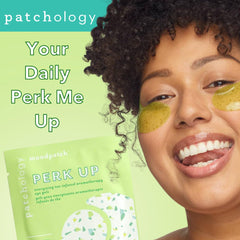 Patchology close-up gel patch texture demonstrating cooling hydration