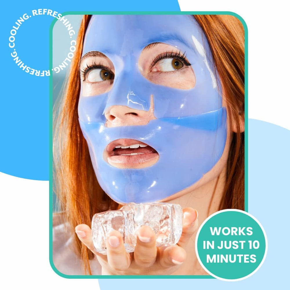 Patchology close-up hydrogel texture highlighting cooling delivery