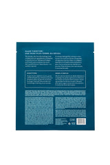Patchology opened pouch with mask visible to show single-use convenience and prep