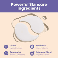 Patchology patch in hand demonstrating thin flexible hydrogel and easy use