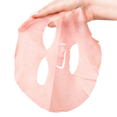 Patchology mask in hand to show scale and portability, convenience benefit