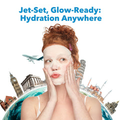 Patchology single mask open wrapper highlighting travel-friendly design