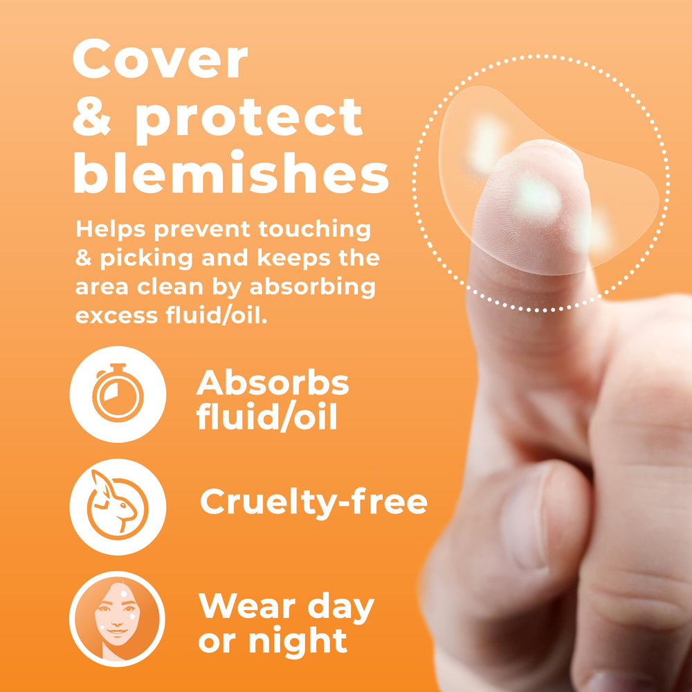 PatchRx close-up of hydrocolloid texture highlighting absorption benefit