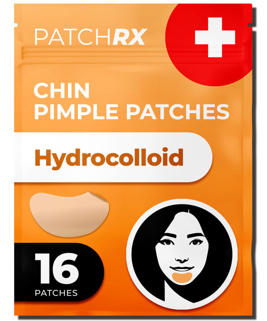 PatchRx front packaging showing 12-pack and clear labeling benefits