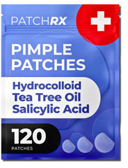 PatchRx front packaging showing 120-count and benefits