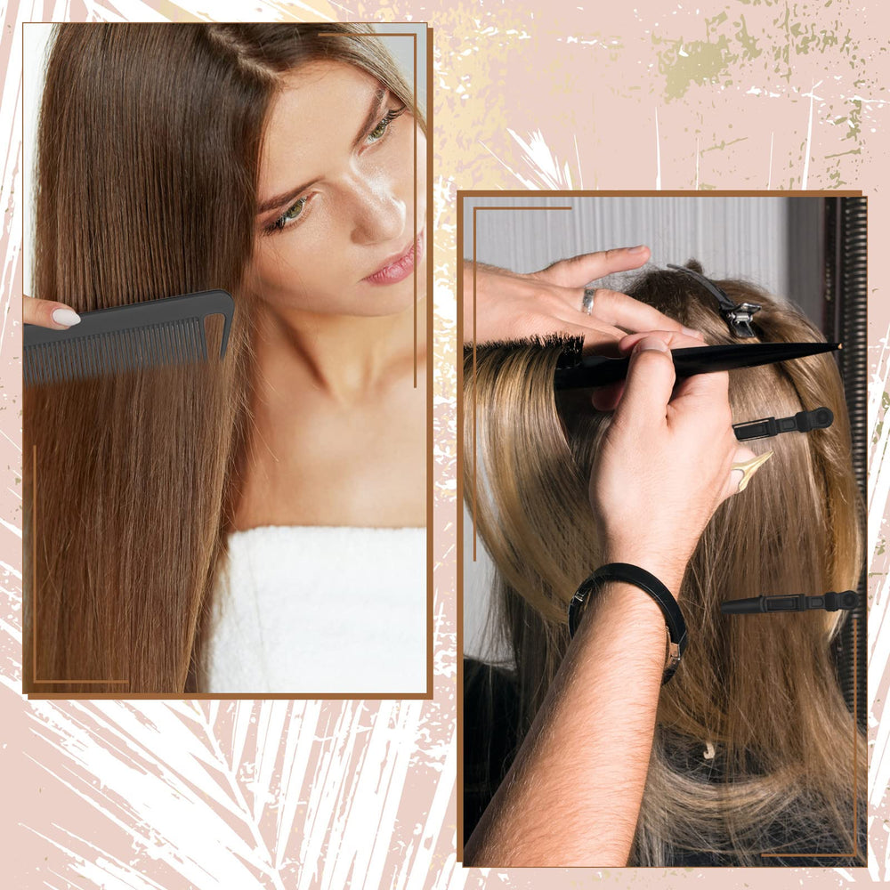 Patelai hair rings and small parts arranged for quick selection and finishing braids