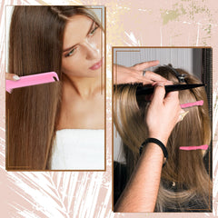 Patelai hair rings arrangement showing multiple sizes for braid accents