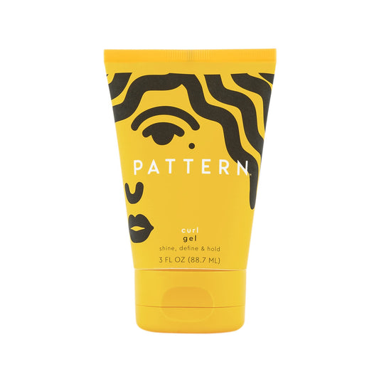 PATTERN mini curl gel front packaging showing compact travel-friendly jar and branding