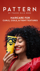 PATTERN duo held in hand for size comparison showing compact travel-ready packaging benefit
