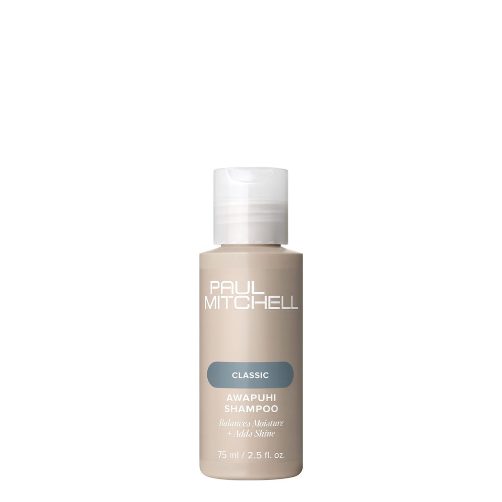 Paul Mitchell Awapuhi front packaging shows size and brand, ideal for travel