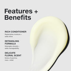 Paul Mitchell product pouring from pouch demonstrating easy refill convenience