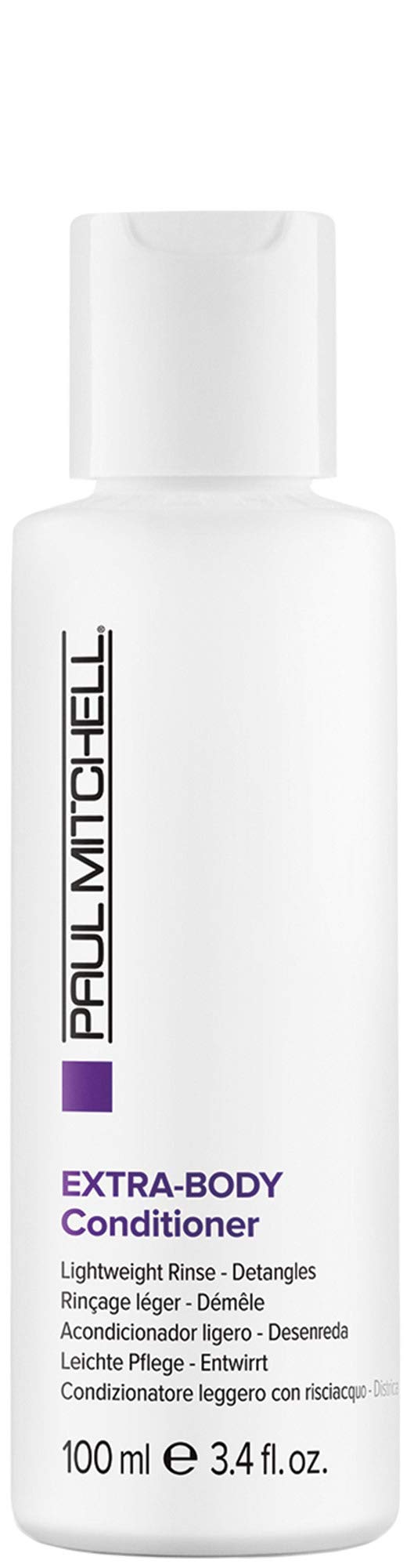 Paul Mitchell bottle front view showing size and volumizing benefit