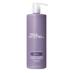 Paul Mitchell front packaging showing bottle and brand, highlights professional quality