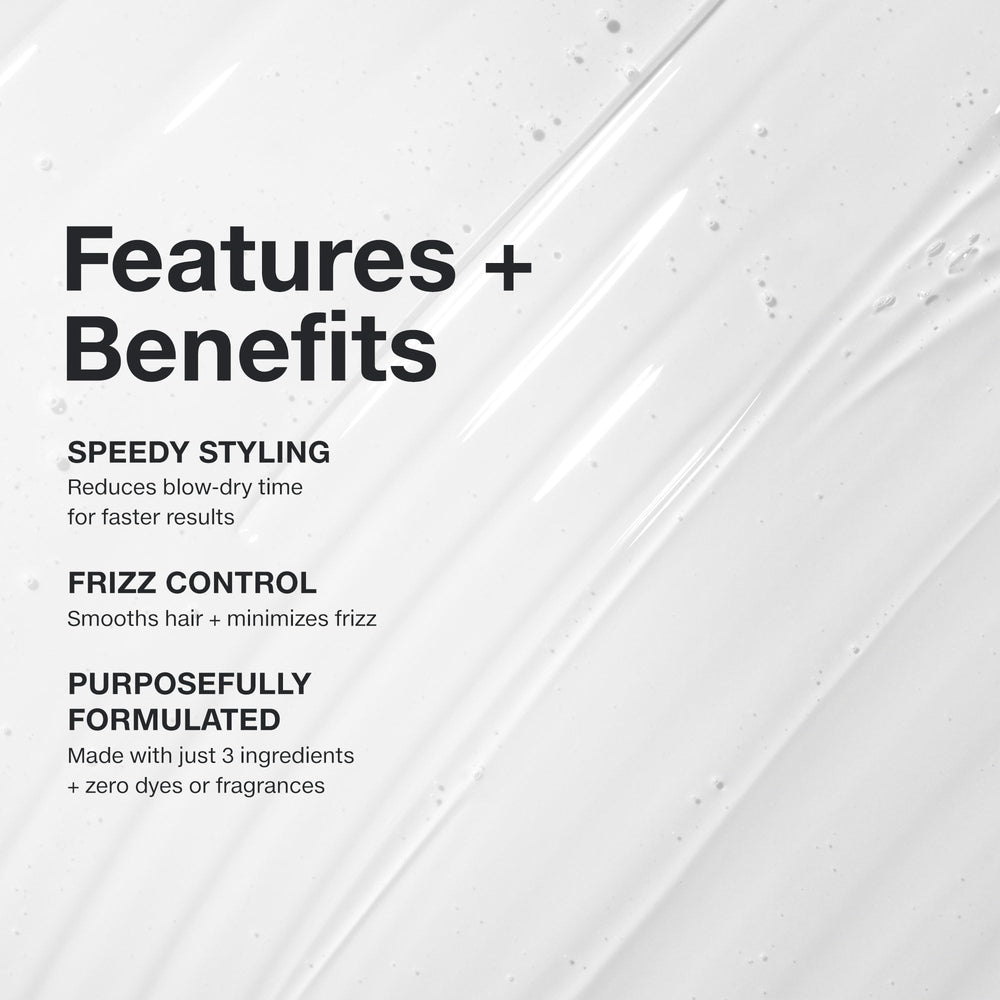 Paul Mitchell serum texture close-up demonstrating lightweight, non-greasy sheen