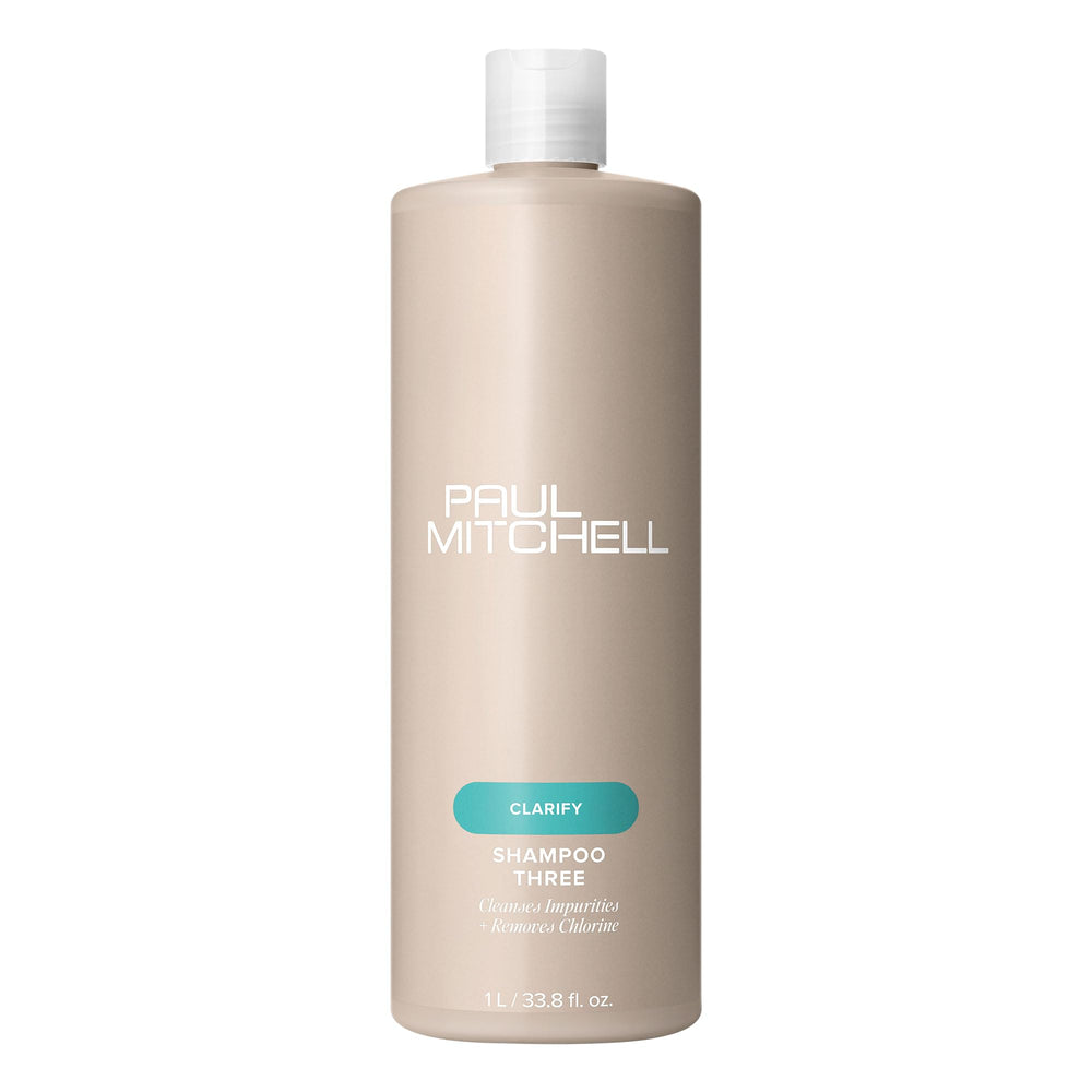 Paul Mitchell bottle front view showing product and clarity benefit