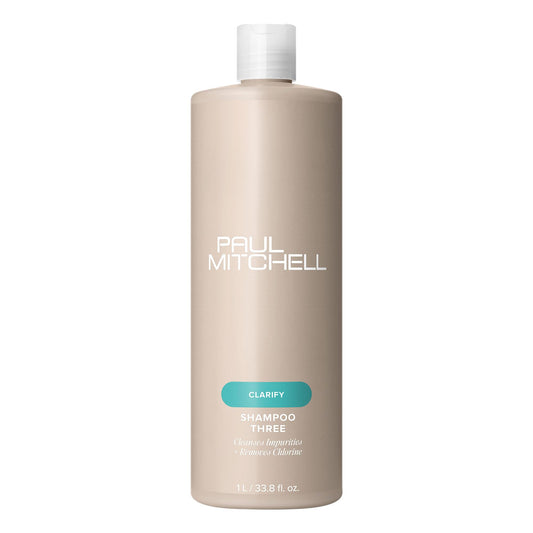 Paul Mitchell bottle front view showing product and clarity benefit