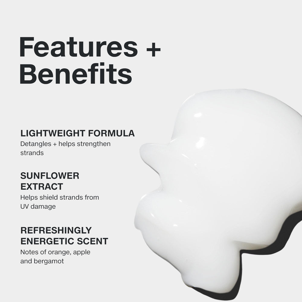 Paul Mitchell creamy conditioner texture close-up demonstrating smooth detangling benefit