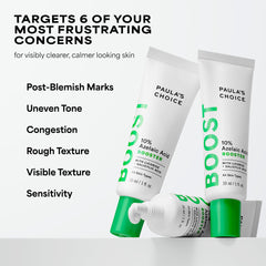 Paula's Choice drops dispensed on fingertip illustrating easy mixing and targeted use