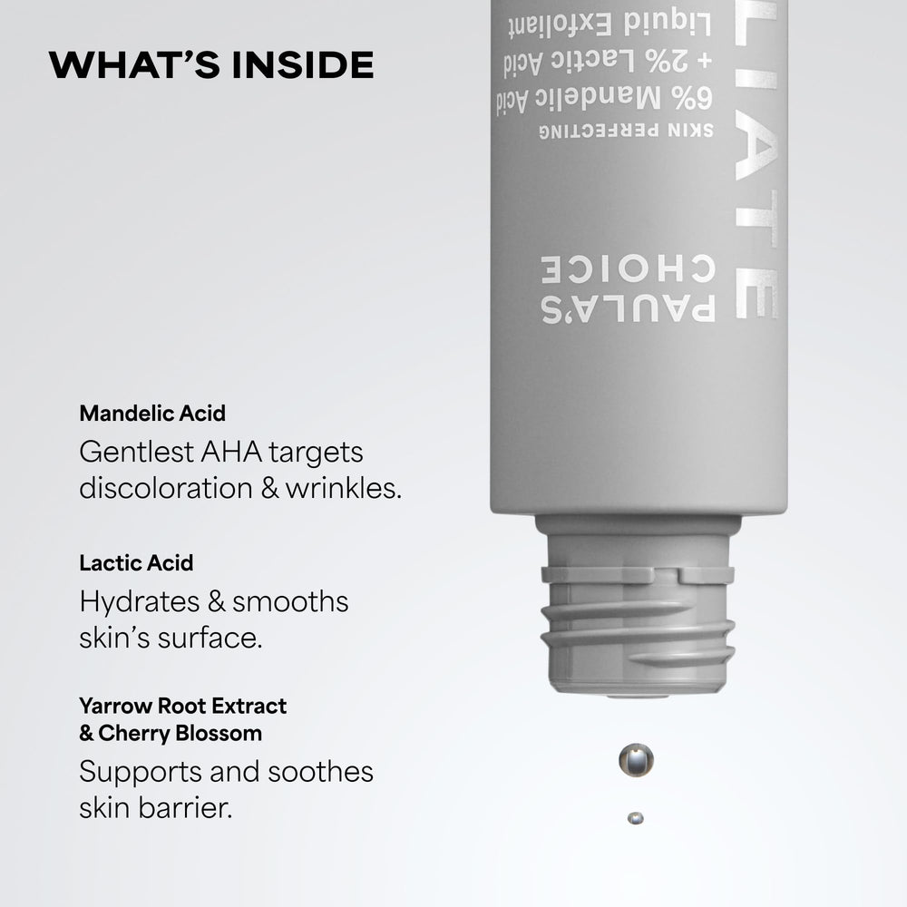 Paula's Choice bottle with botanicals illustrating antioxidant support