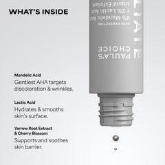 Paula's Choice bottle with botanicals illustrating antioxidant support