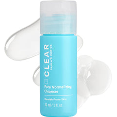 Paula's Choice front packaging showing cleanser and clear benefits