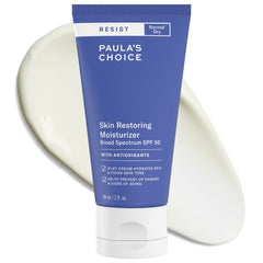 Paula's Choice front tube showing SPF 50 and benefits