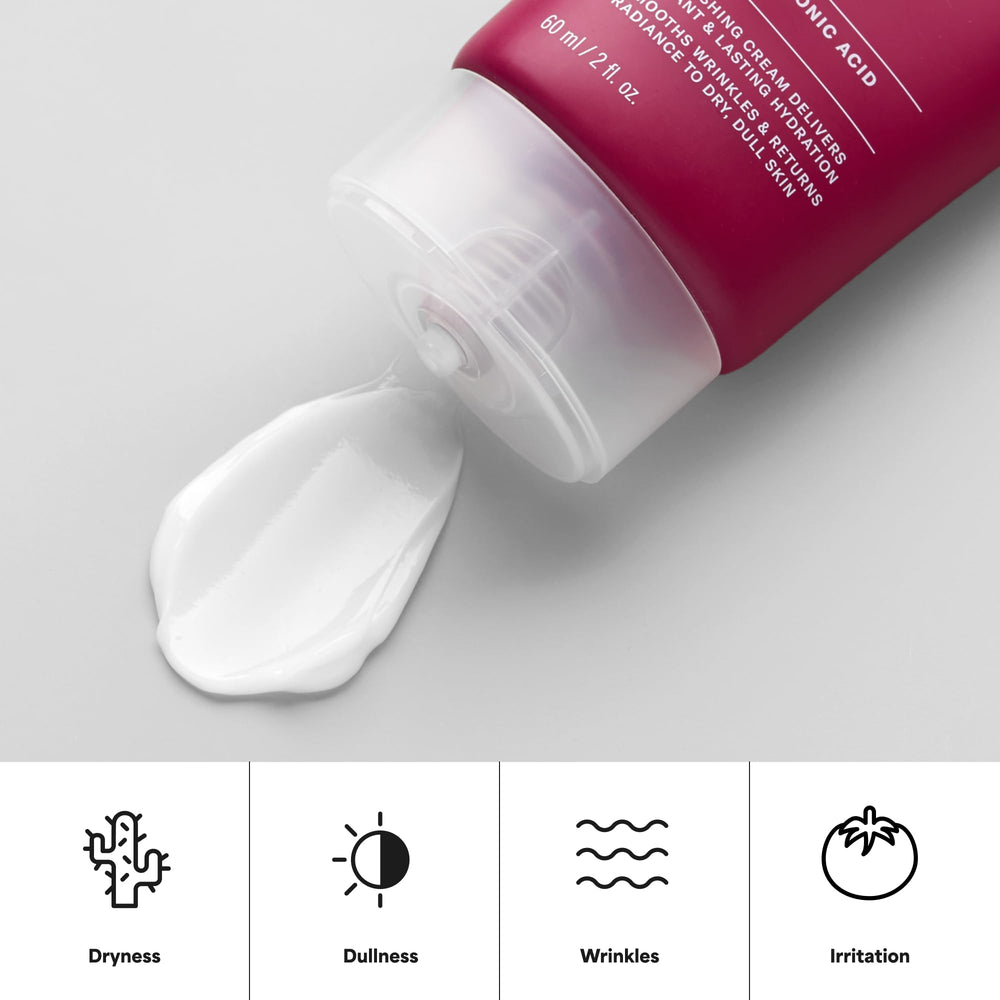 Paula's Choice moisturizer on bathroom shelf used in daily skincare routine for calm skin