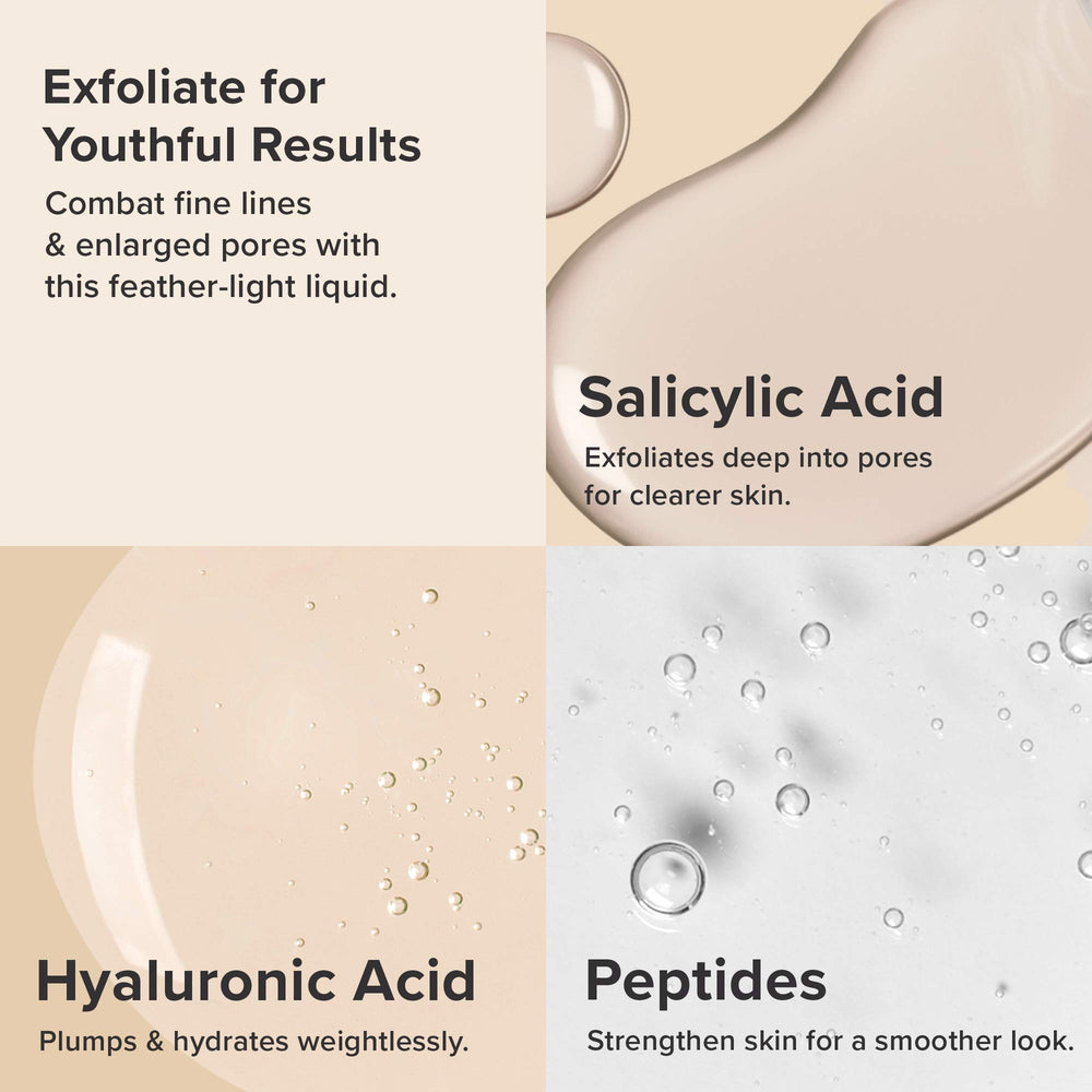 Paula's Choice liquid texture close-up showing lightweight finish