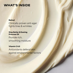 Paula's Choice cream texture close-up showing smooth, fast-absorbing finish