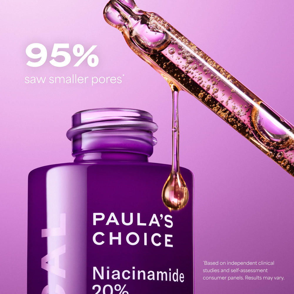 Paula's Choice dropper dispensing serum demonstrating easy targeted application