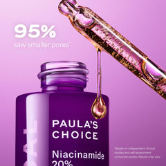 Paula's Choice dropper dispensing serum demonstrating easy targeted application