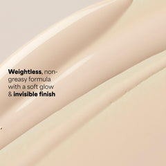 Paula's Choice applied to hand illustrating quick absorption and no cast