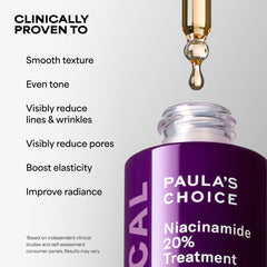Paula's Choice close-up of serum texture absorbing for smoother skin