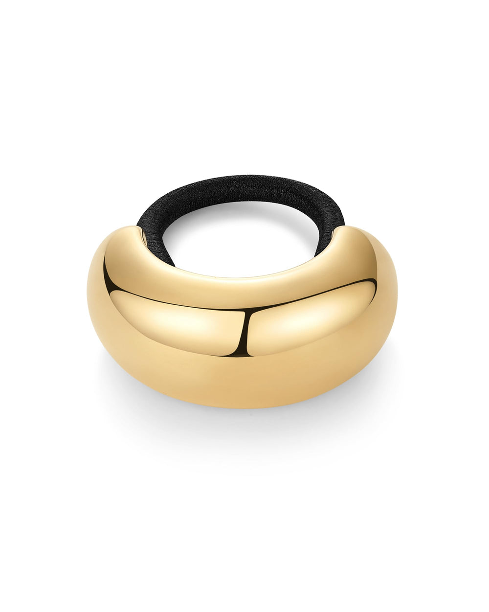 PAVOI cuff next to a coin showing scale and comfortable 22.4mm dome size