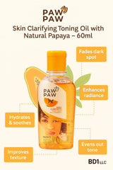 PAW PAW applied after shower on legs demonstrating smooth hydrated finish