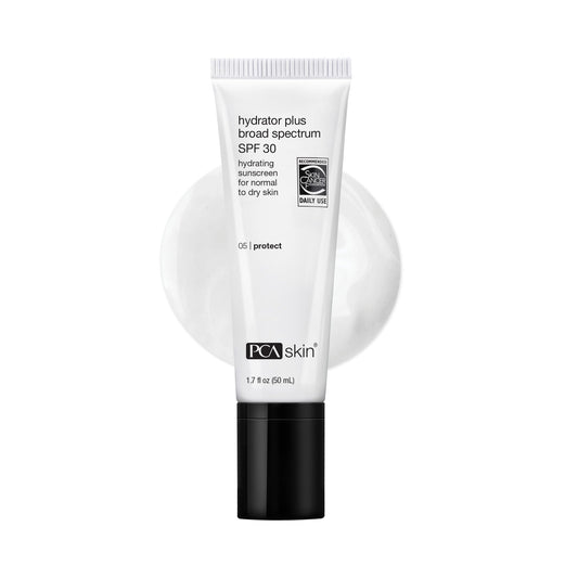 PCA SKIN front packaging showing SPF 30 and hydrating benefits