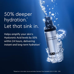 PCA SKIN pump dispensing serum illustrating easy, controlled application