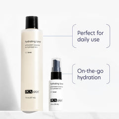 PCA SKIN toner texture close-up drop illustrating lightweight moisturizing feel