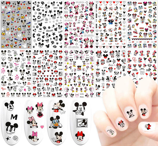 PDFADSK front packaging showing 10 sheets and cute cartoon decals for quick styling