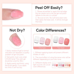 PEACECOLOR label detail showing product name and easy-identify color benefit